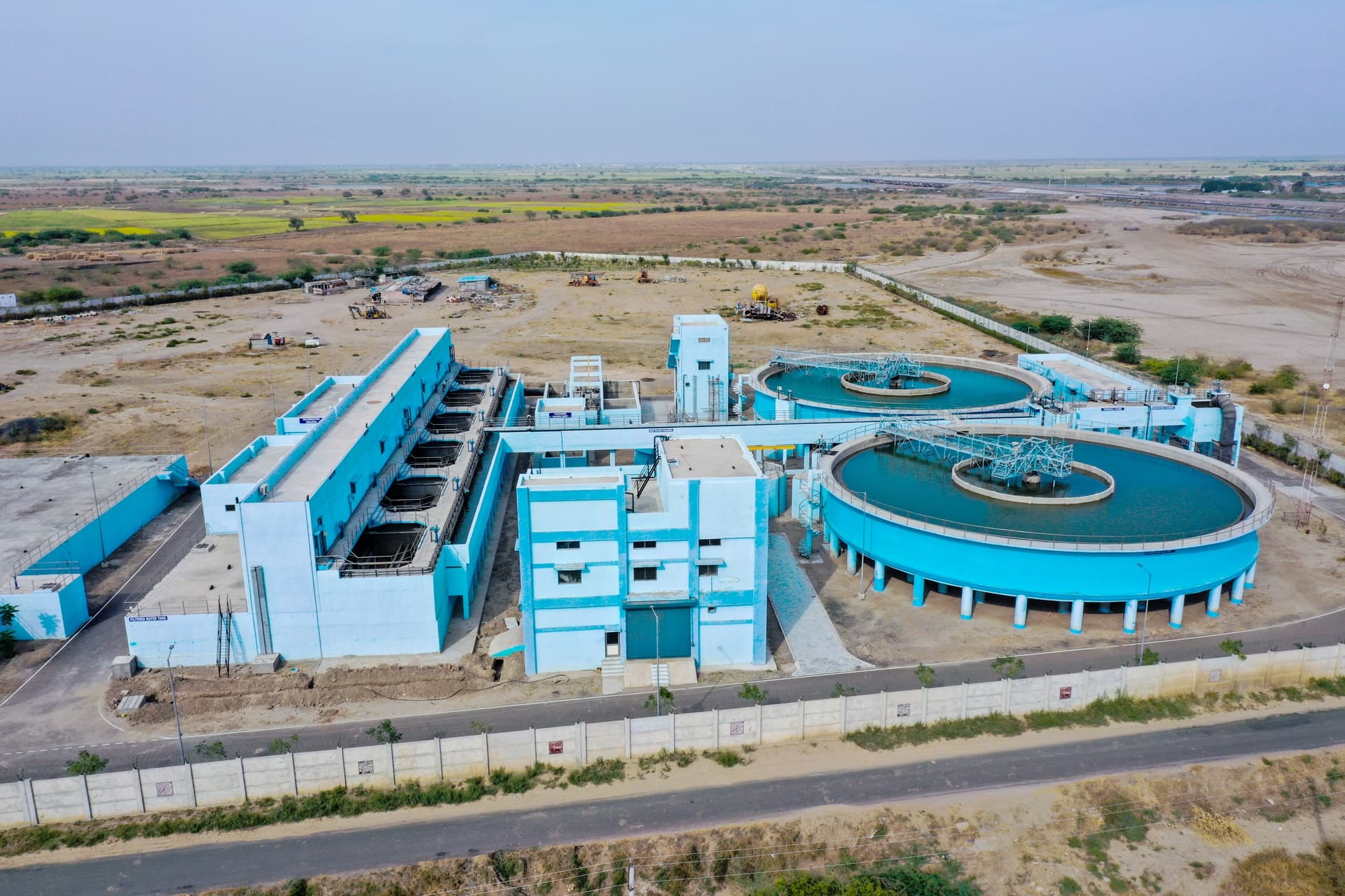 Industrial infrastructure under development in Dholera SIR